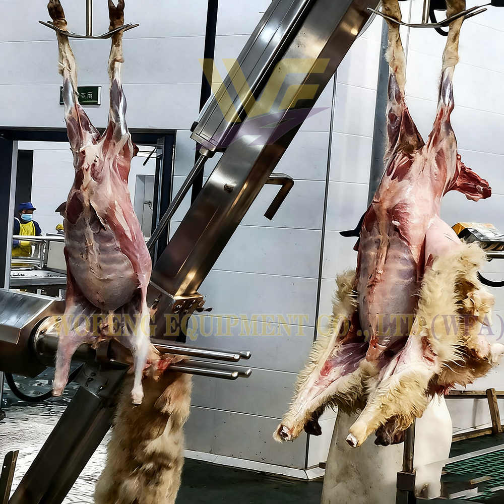 Sheep Slaughterhouse Goat Dehider Skinning Peeling Abattoir Machine
