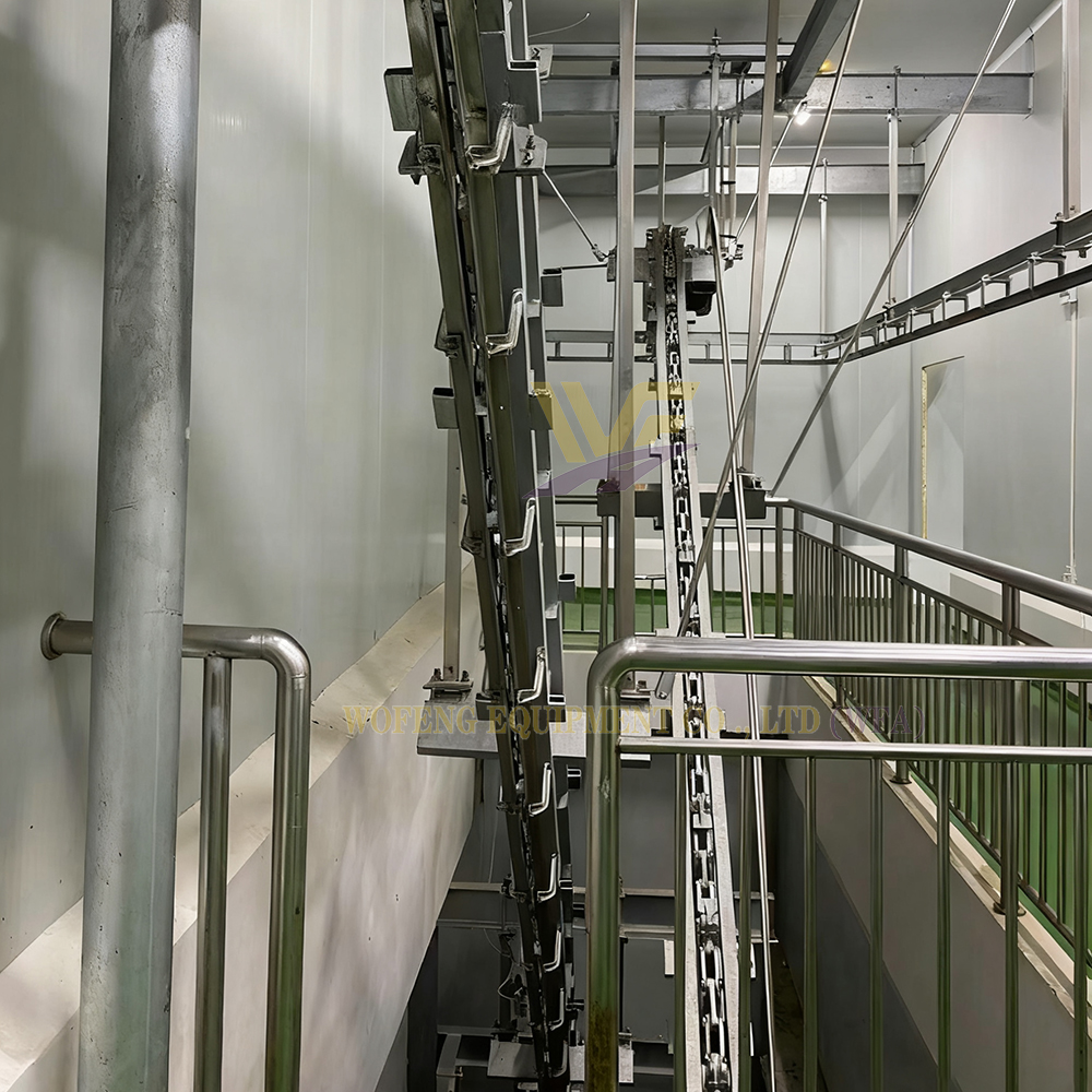 Slaughterhouse Sales Goat Unloaded Elevator Butcher Project