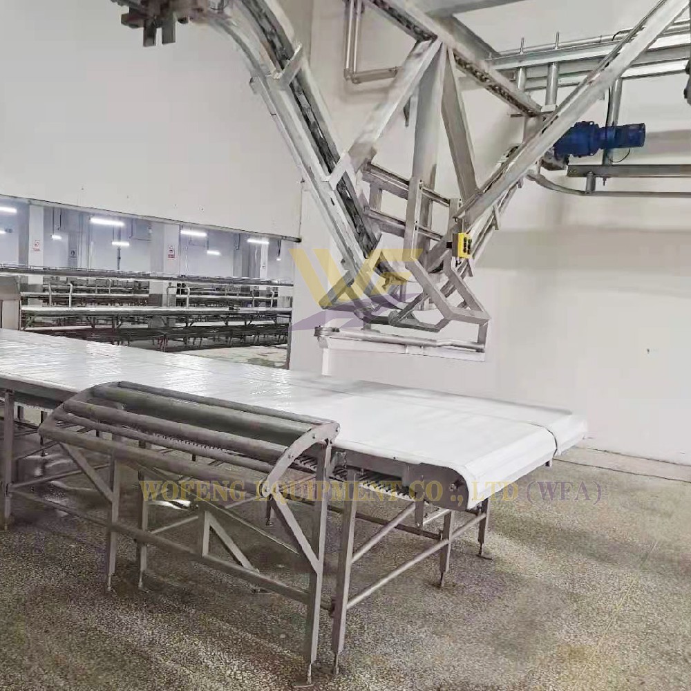 Abattoir Machine Pig Bleeding Elevator Slaughter Production Line