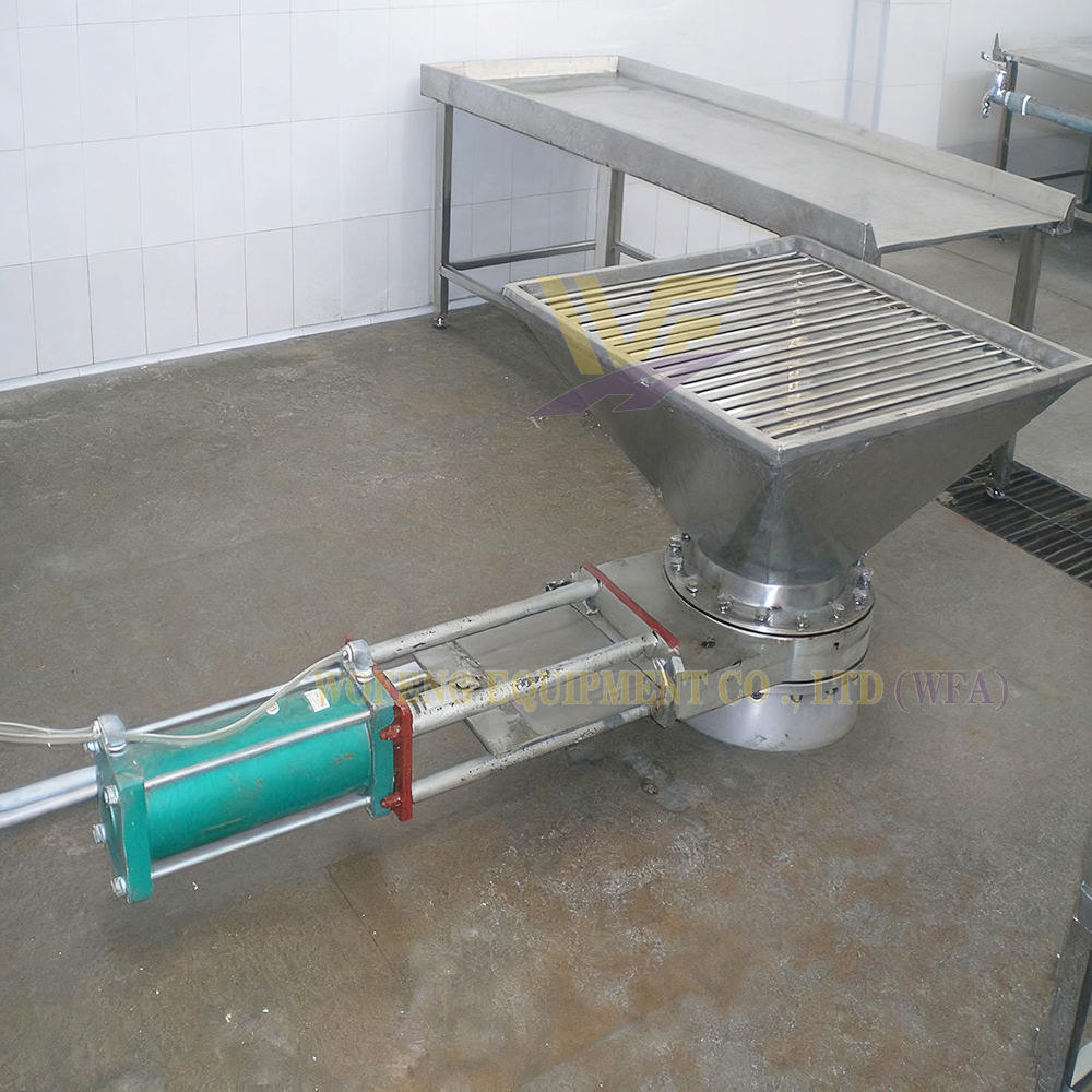 Abattoir Machine Solution Pneumatic Hide Stomach Contents Transport System Turkey Slaughter Machine