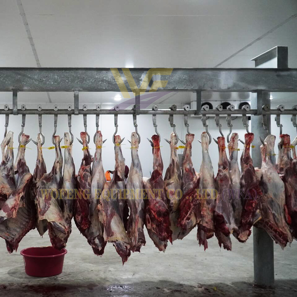 Abattoir Equipment Chilling Room Carcass Convey Rail Slaughterhouse