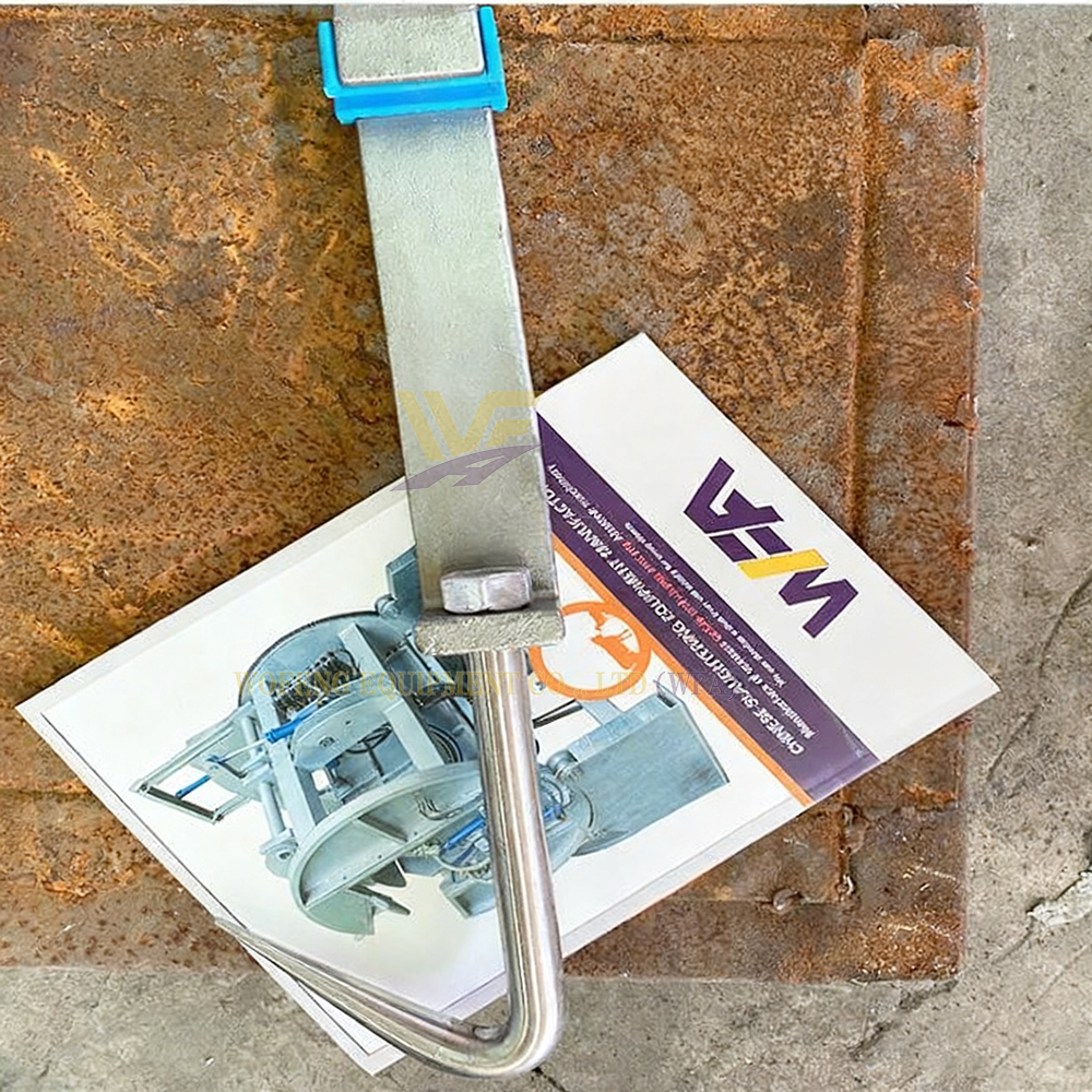 Beef Slaughterhouse Cattle Skidding Hooks Euro Skid Abattoir Machine