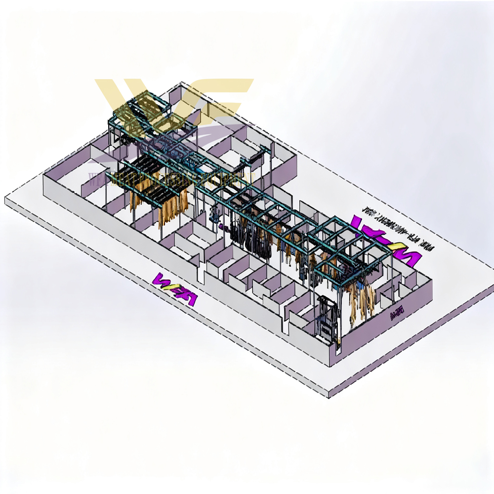 New Customized Design Cattle Abattoir Machine For Cow Slaughter Machine From Good Suppliers WFA