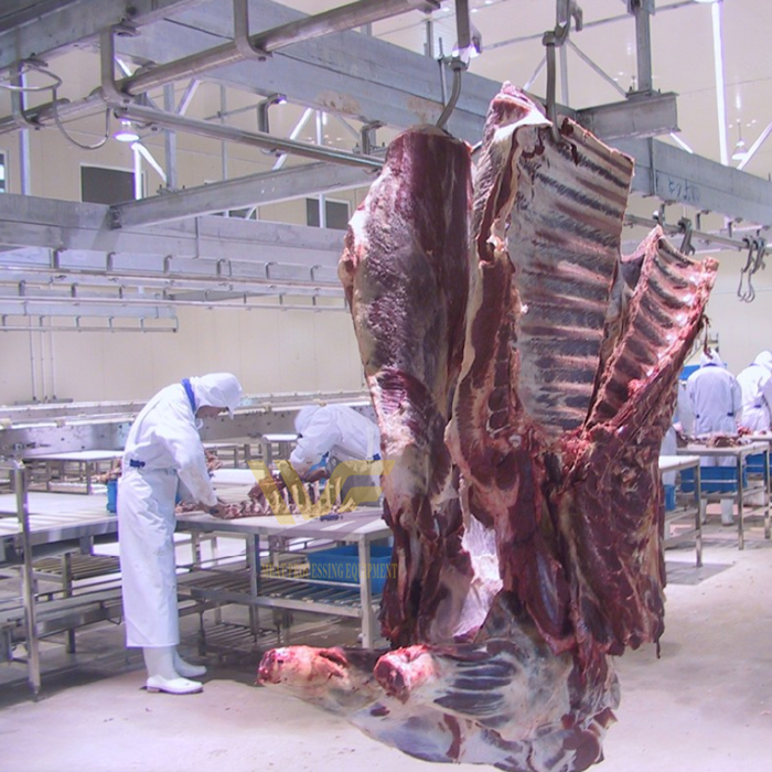Butchery Equipment Cutting Meat Processing Cattle Carcass Boneless Line